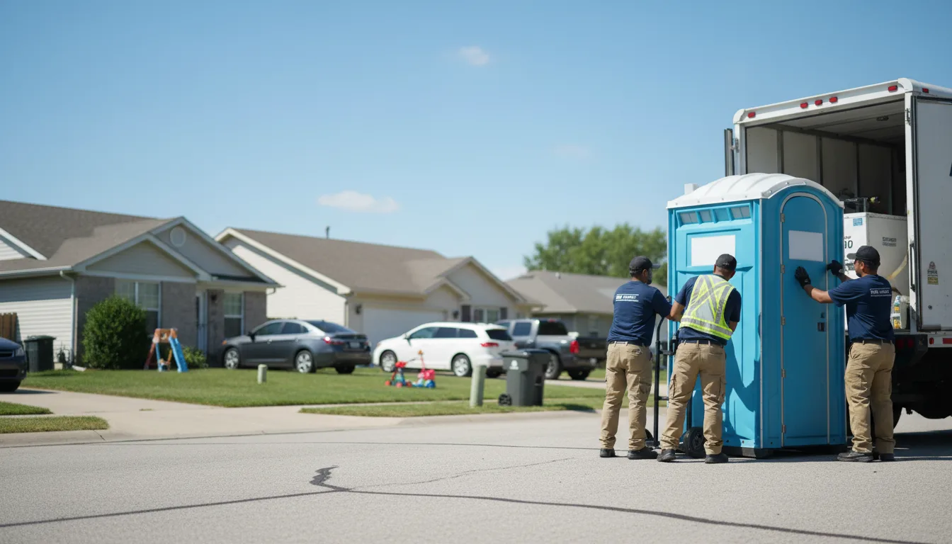 Standard Porta Potty Rentals in Pledger, TX near me